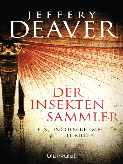 Title details for Der Insektensammler by Jeffery Deaver - Wait list